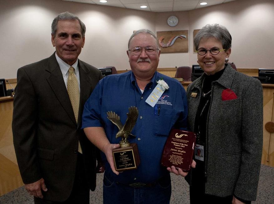 James Boykin, 2012 Employee of the Year