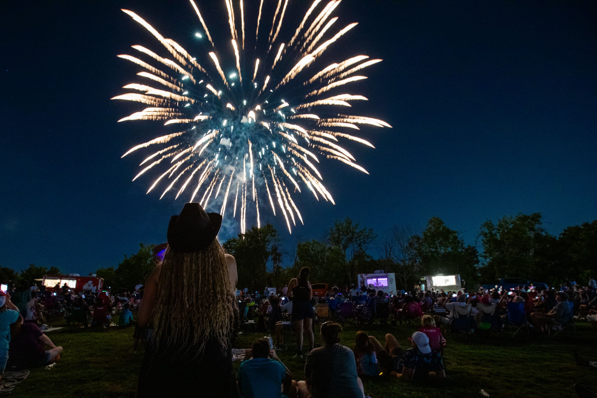 College Station’s dazzling I Heart America fireworks show returns to Wolf Pen Creek Friday night