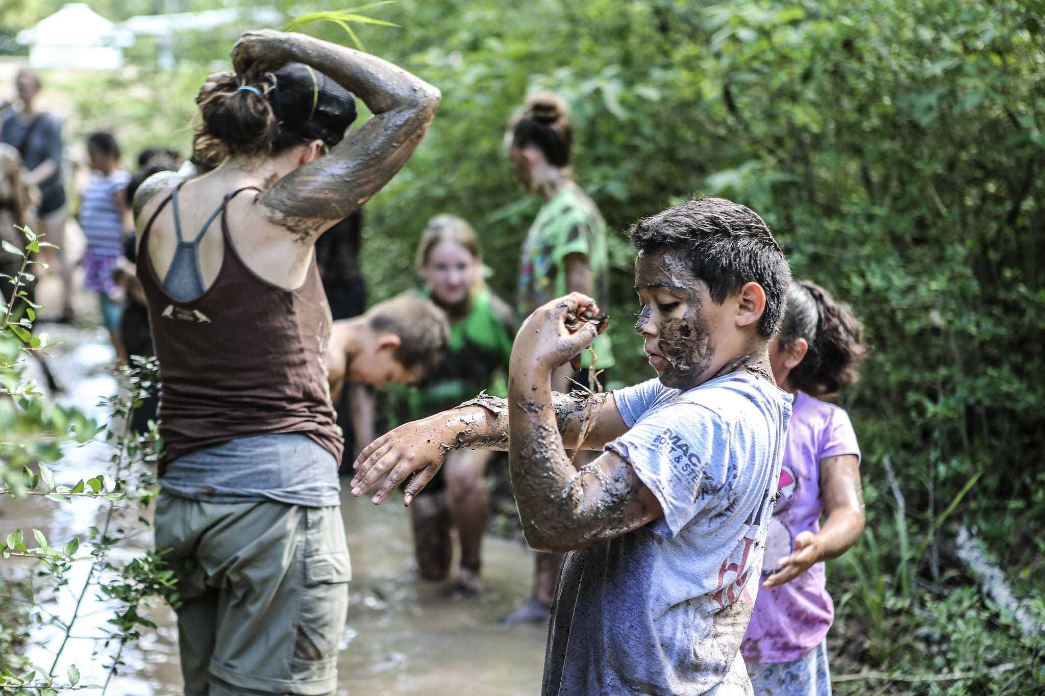 Immerse your kids in the unforgettable wonders of mud at Mud Day on Sept. 20 at Lick Creek Park