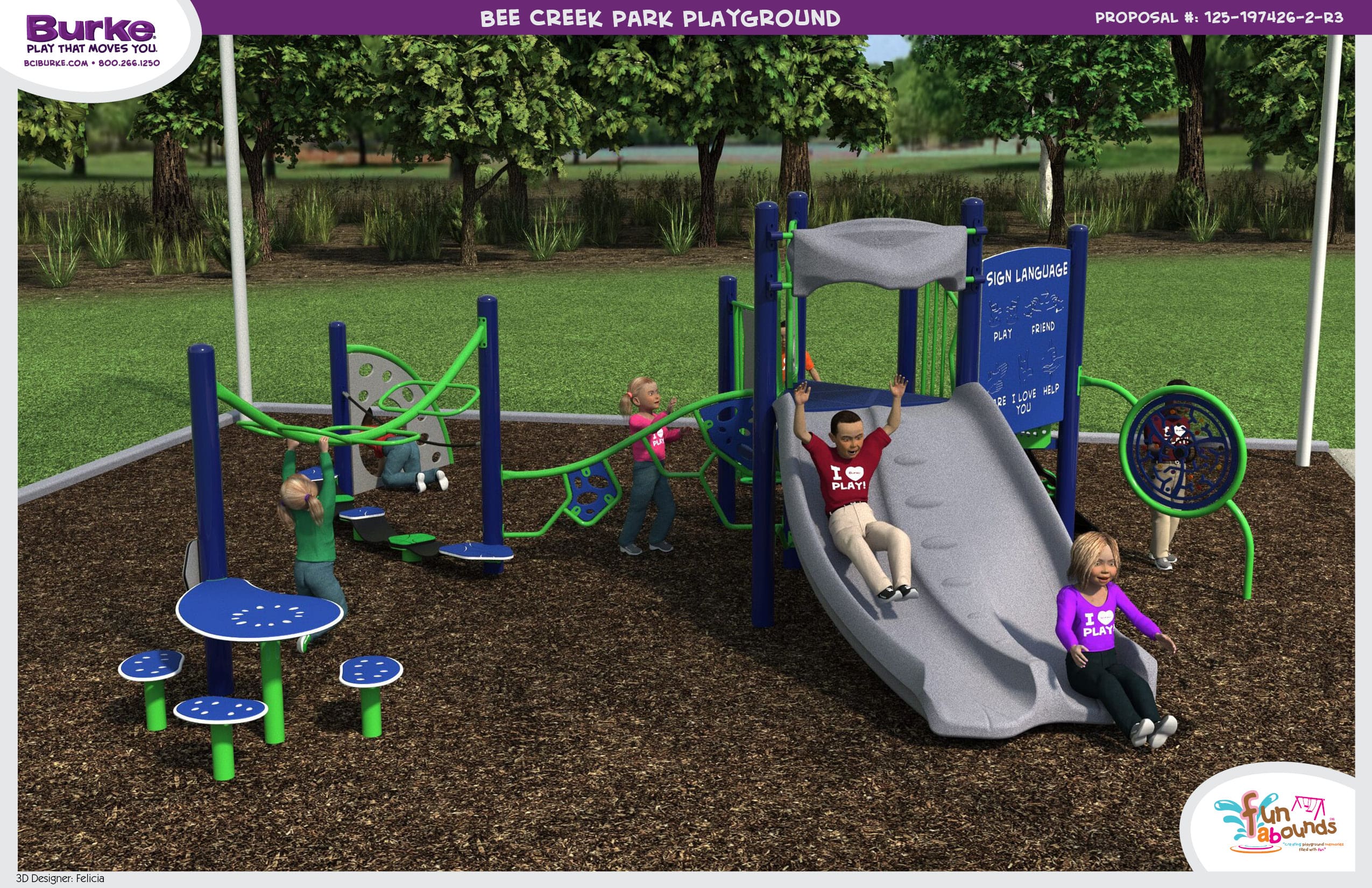 New and improved playgrounds coming to Bee Creek and Tarrow Parks this spring
