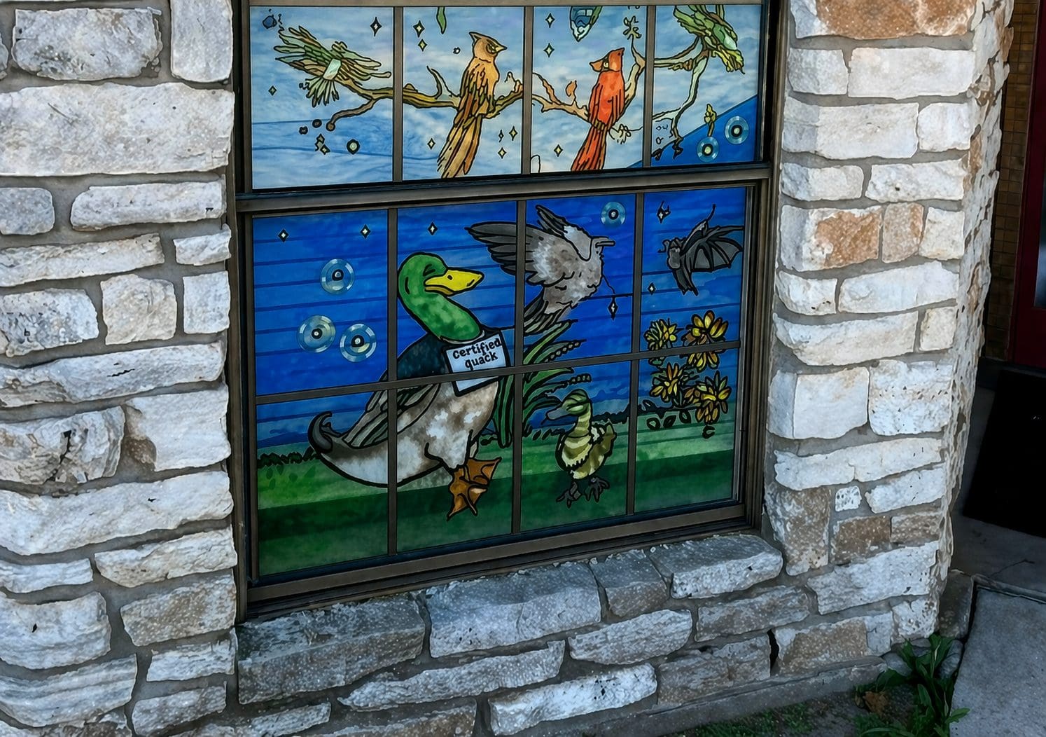 Keep migrating birds safe this spring by turning off lights and entering our window painting contest